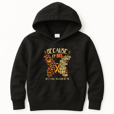 Ms Multiple Sclerosis Kids Hoodie