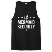 Merman Mermaid Security Funny Swimming PosiCharge Competitor Tank