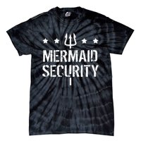 Merman Mermaid Security Funny Swimming Tie-Dye T-Shirt