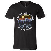 Mount Magazine State Park Arkansas Mountains Vacation V-Neck T-Shirt