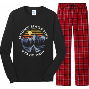 Mount Magazine State Park Arkansas Mountains Vacation Long Sleeve Pajama Set