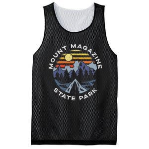 Mount Magazine State Park Arkansas Mountains Vacation Mesh Reversible Basketball Jersey Tank