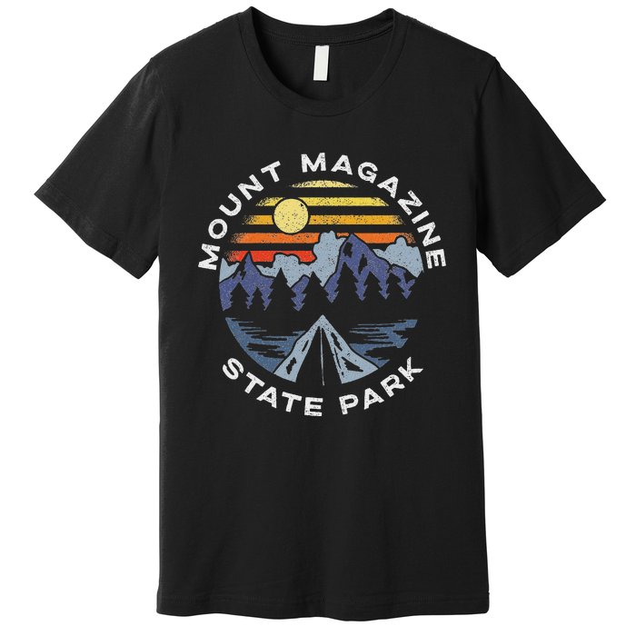 Mount Magazine State Park Arkansas Mountains Vacation Premium T-Shirt