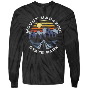 Mount Magazine State Park Arkansas Mountains Vacation Tie-Dye Long Sleeve Shirt