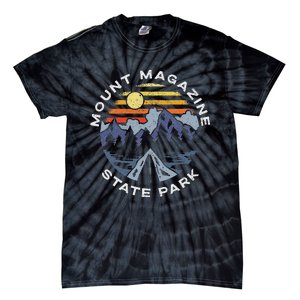 Mount Magazine State Park Arkansas Mountains Vacation Tie-Dye T-Shirt