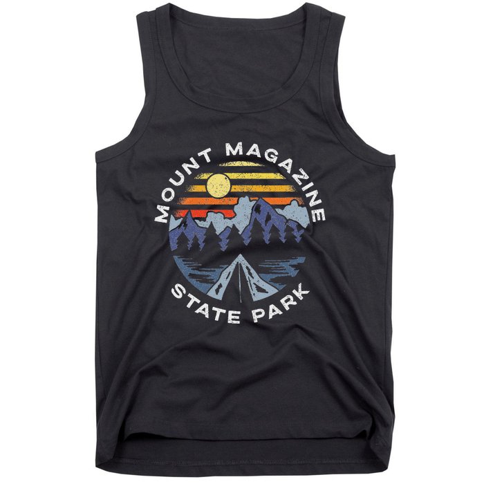 Mount Magazine State Park Arkansas Mountains Vacation Tank Top