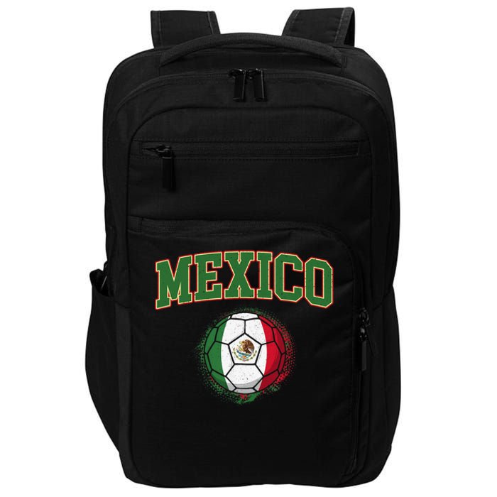 Mexico Mexican Soccer Tournament Game Impact Tech Backpack