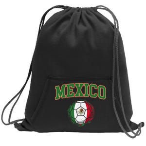 Mexico Mexican Soccer Tournament Game Sweatshirt Cinch Pack Bag