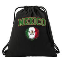 Mexico Mexican Soccer Tournament Game Drawstring Bag