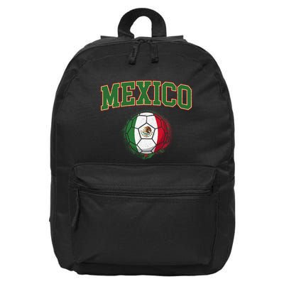Mexico Mexican Soccer Tournament Game 16 in Basic Backpack