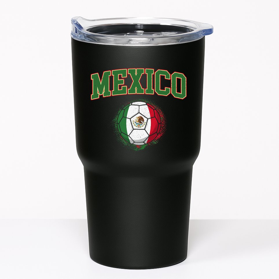 Mexico Mexican Soccer Tournament Game Tumbler