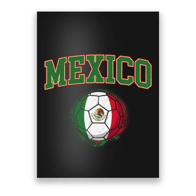 Mexico Mexican Soccer Tournament Game Poster