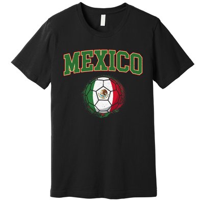 Mexico Mexican Soccer Tournament Game Premium T-Shirt