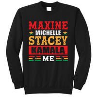 Maxine Michelle Stacey Kamala Inspired Print Sweatshirt