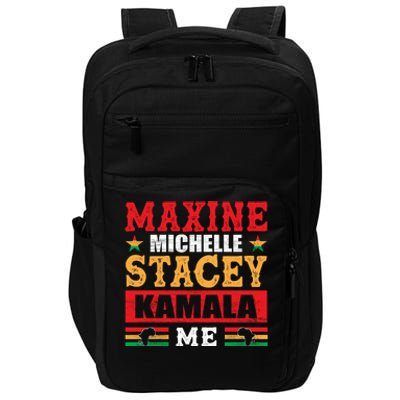 Maxine Michelle Stacey Kamala Inspired Print Impact Tech Backpack