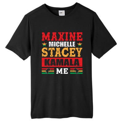 Maxine Michelle Stacey Kamala Inspired Print Tall Fusion ChromaSoft Performance T-Shirt