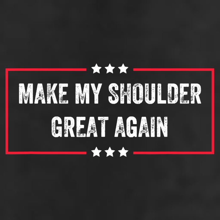 Make My Shoulder Great Again - Funny Post Surgery Cool Comfort Performance Bucket Hat