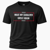 Make My Shoulder Great Again - Funny Post Surgery Cooling Performance Crew T-Shirt