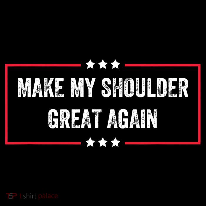 Make My Shoulder Great Again - Funny Post Surgery Flatbill Hat