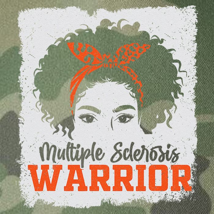 Ms Multiple Sclerosis Awareness Orange Ribbon Legacy Tie Dye Trucker Hat