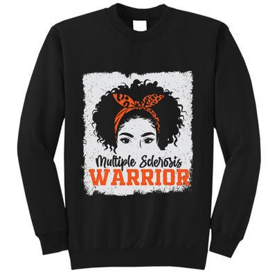 Ms Multiple Sclerosis Awareness Orange Ribbon Sweatshirt
