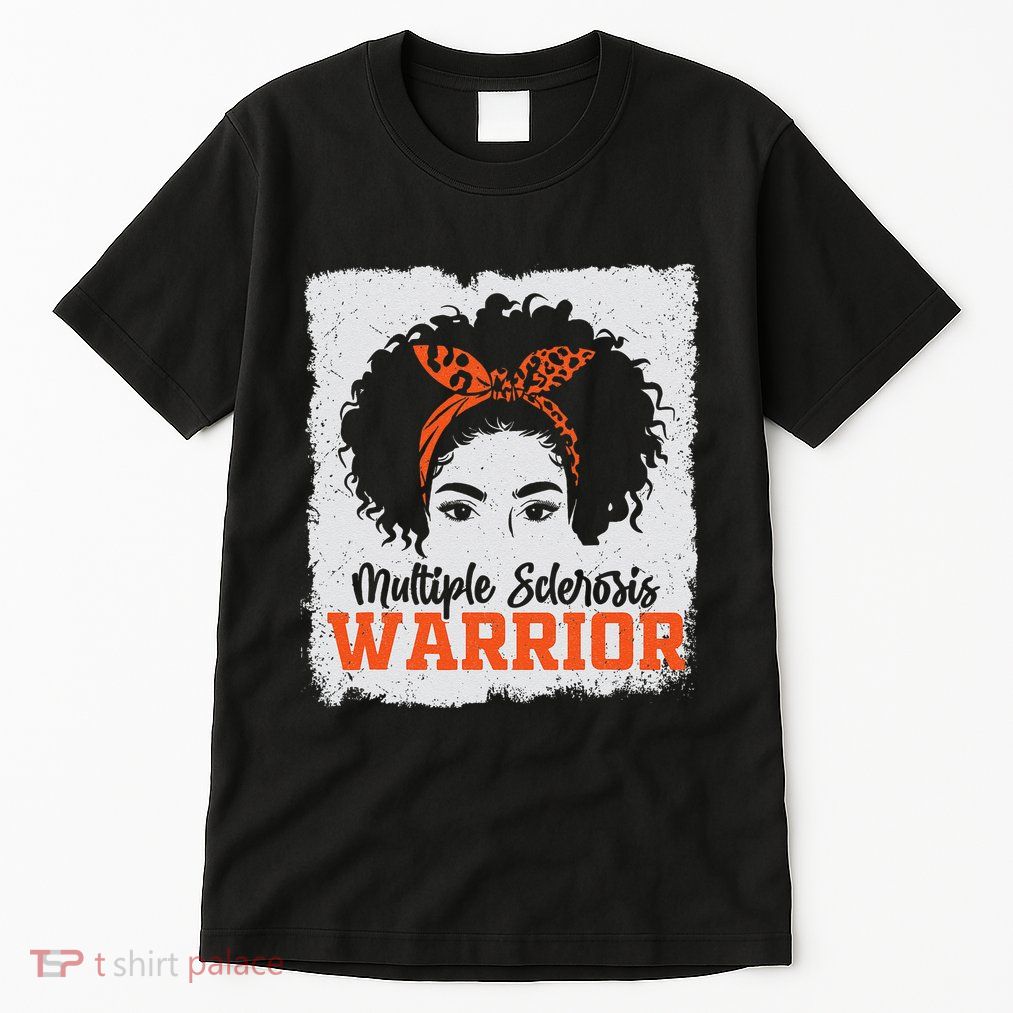 Ms Multiple Sclerosis Awareness Orange Ribbon Tall T-Shirt