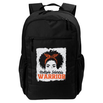 Ms Multiple Sclerosis Awareness Orange Ribbon Daily Commute Backpack