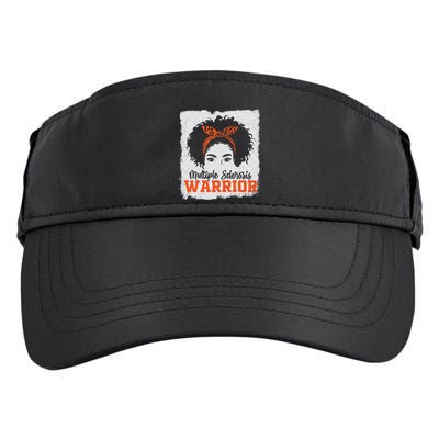 Ms Multiple Sclerosis Awareness Orange Ribbon Adult Drive Performance Visor