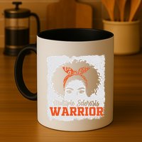 Ms Multiple Sclerosis Awareness Orange Ribbon Mug