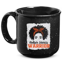 Ms Multiple Sclerosis Awareness Orange Ribbon 15oz Campfire Ceramic Mug