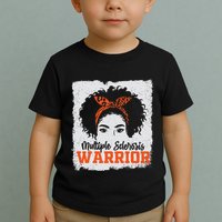 Ms Multiple Sclerosis Awareness Orange Ribbon Toddler T-Shirt