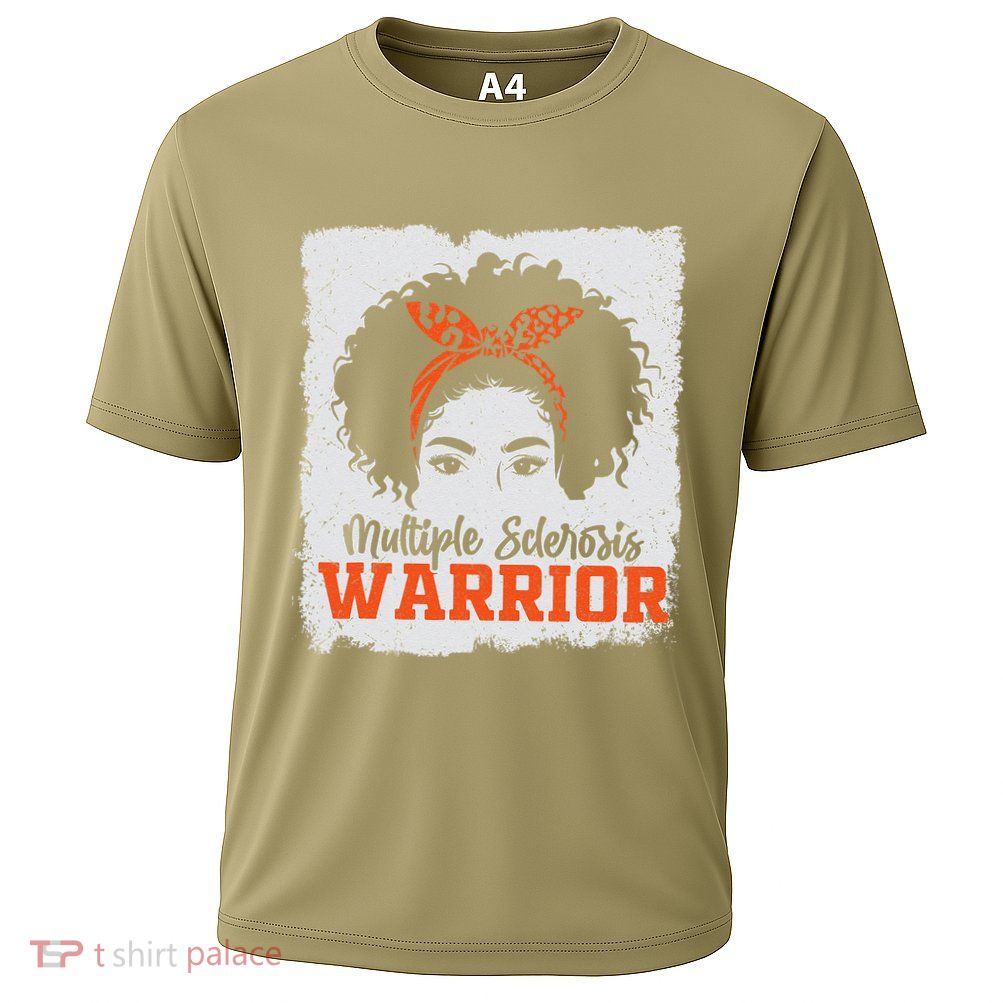 Ms Multiple Sclerosis Awareness Orange Ribbon Performance Shirt