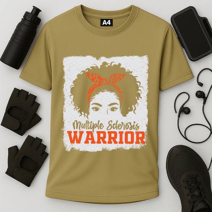 Ms Multiple Sclerosis Awareness Orange Ribbon Performance Shirt