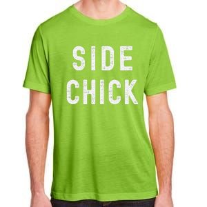 Main Man Side Chick Couples Thanksgiving Christmas Matching Adult ChromaSoft Performance T-Shirt