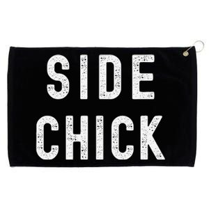 Main Man Side Chick Couples Thanksgiving Christmas Matching Grommeted Golf Towel