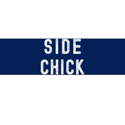 Main Man Side Chick Couples Thanksgiving Christmas Matching Bumper Sticker