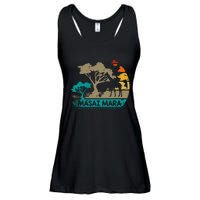 Masai Mara Safari National Reserve Kenya Serengeti Wildlife Ladies Essential Flowy Tank