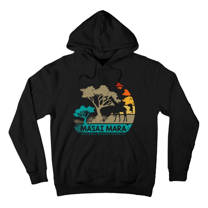 Masai Mara Safari National Reserve Kenya Serengeti Wildlife Tall Hoodie