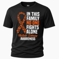 Ms Multiple Sclerosis Awareness Orange Ribbon Gift Cooling Performance Crew T-Shirt