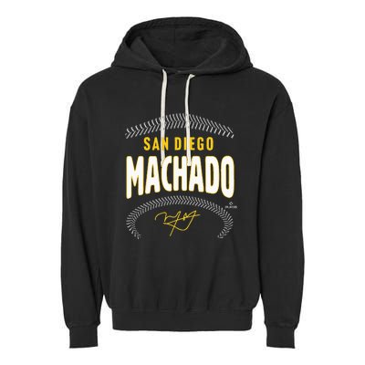 Manny Machado San Diego Name & Number Garment-Dyed Fleece Hoodie