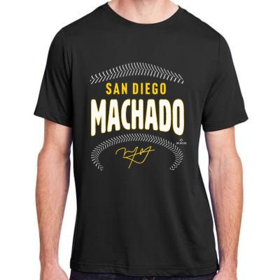 Manny Machado San Diego Name & Number Adult ChromaSoft Performance T-Shirt