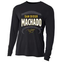 Manny Machado San Diego Name & Number Cooling Performance Long Sleeve Crew