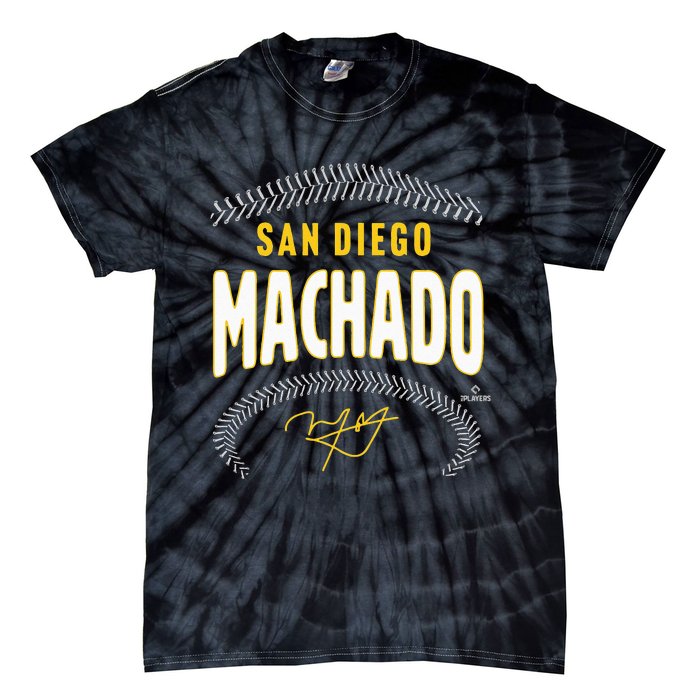 Manny Machado San Diego Name & Number Tie-Dye T-Shirt