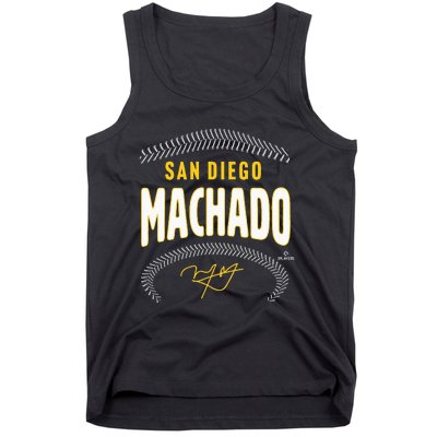 Manny Machado San Diego Name & Number Tank Top