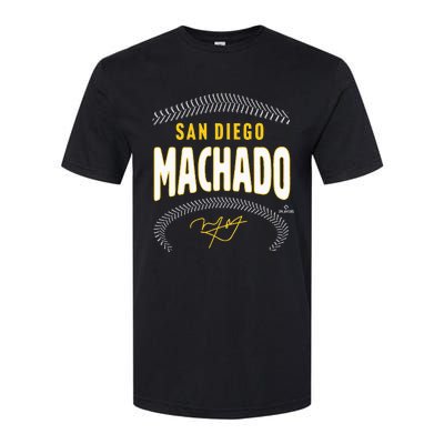 Manny Machado San Diego Name & Number Softstyle® CVC T-Shirt