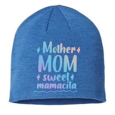 Mother Mom Sweet Mamacita Happy Mothers Day For Mommy Gift Sustainable Beanie