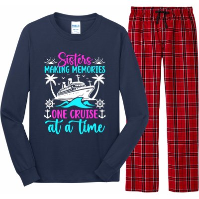 Making Memories Sisters Cruise Trip 2024 Sisters Vacation Long Sleeve Pajama Set