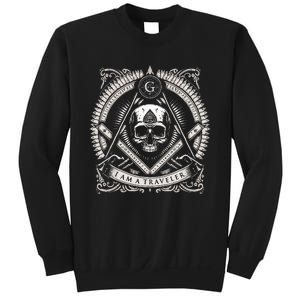 Master Mason Skull Square And Compass Freemason Masonic Sweatshirt