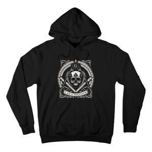 Master Mason Skull Square And Compass Freemason Masonic Tall Hoodie