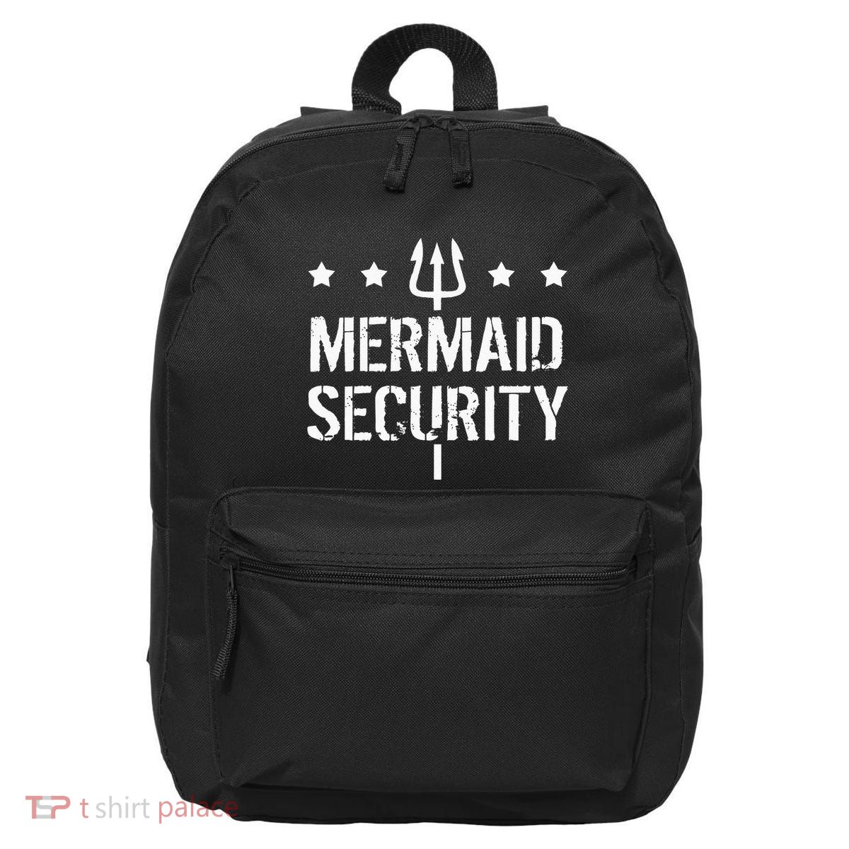 Merman Mermaid Security Funny Swimming 16 in Basic Backpack